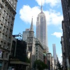 Notre bon vieux Empire State Building, visible en permanence de notre quartier