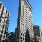 Le Flatiron building, l'un des premiers gratte-ciels de NYC