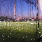 Chelsea PIers. L'hallu: un practice de golf au bord du quai!