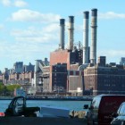 Quartier de Williamsburg, à l'est de NYC
