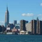 Vue sur Manhatan depuis l'East River State Park, Williamsburg
