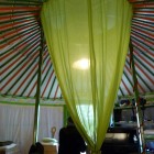 Notre yourte verte