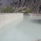 Barrage de la Grande-Dixence: le lac des Dix