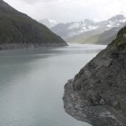 Barrage de la Grande-Dixence: le lac des Dix