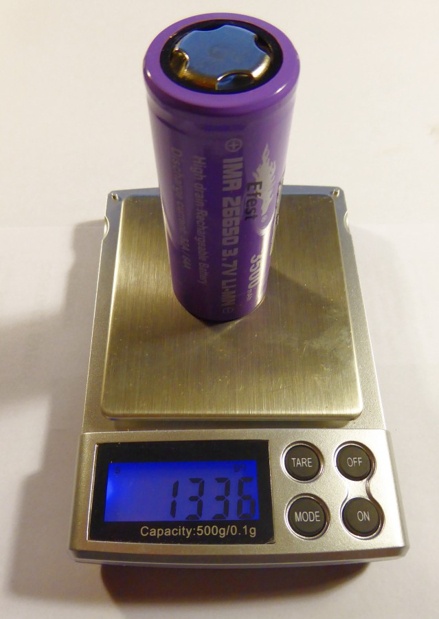 Batterie 26650